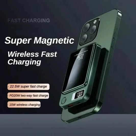 NovaCharge Rapid Magnetic Wireless Power Bank